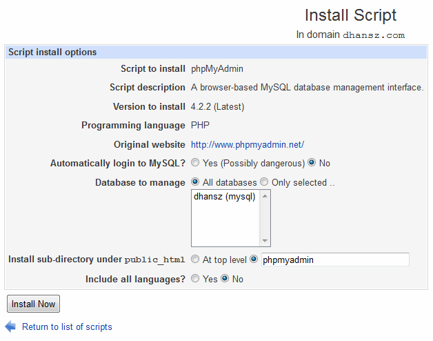 Create Virtual Server