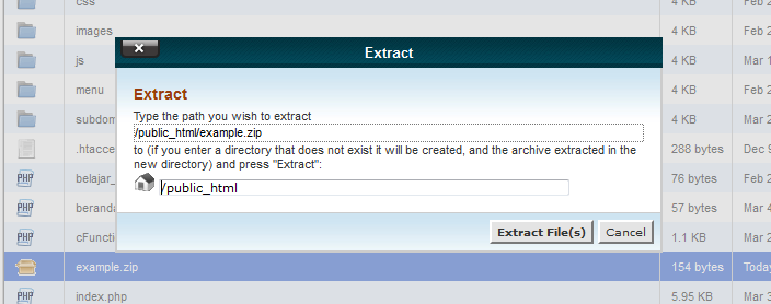 cPanel